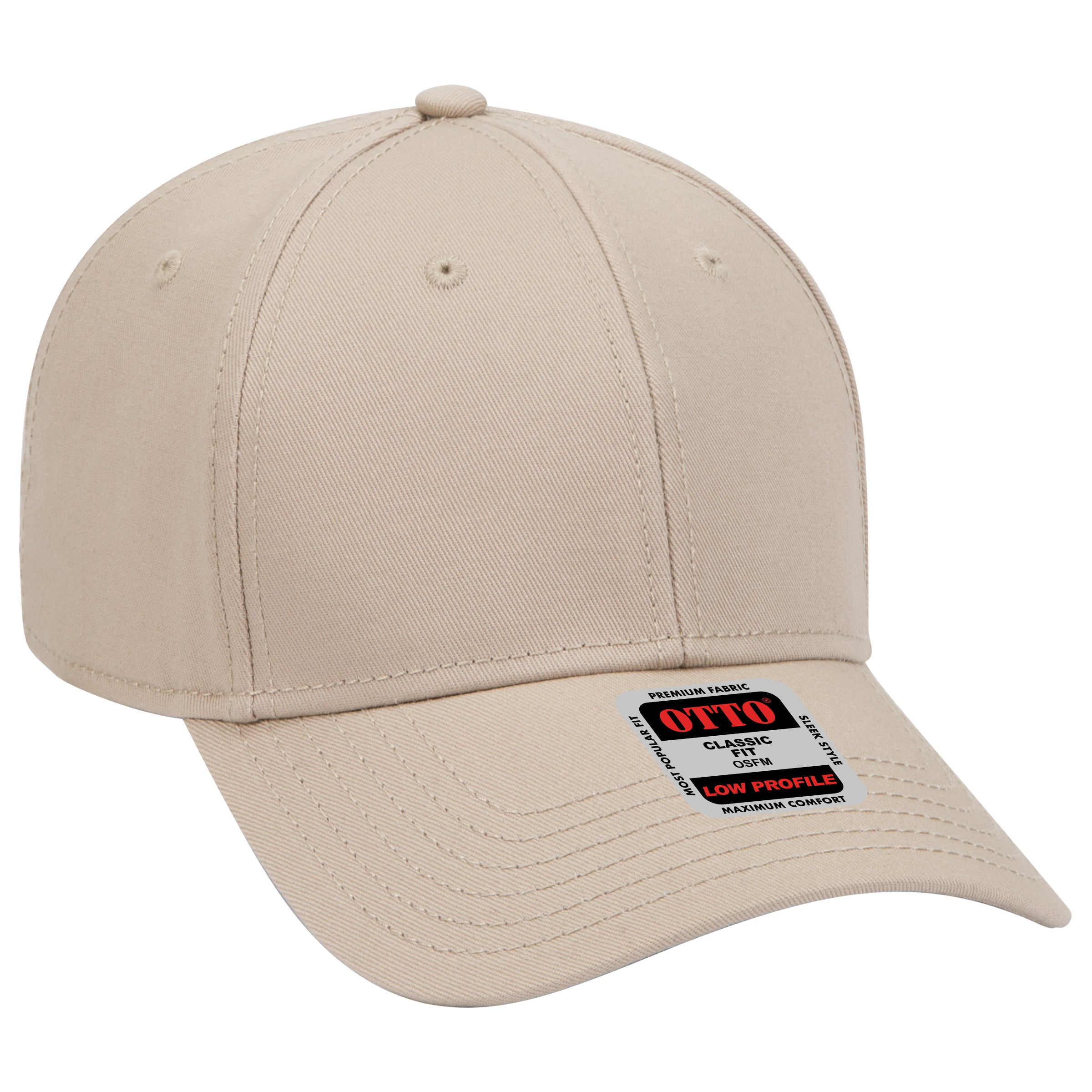 19-768 OTTO CAP 6 Panel Low Profile Baseball Cap