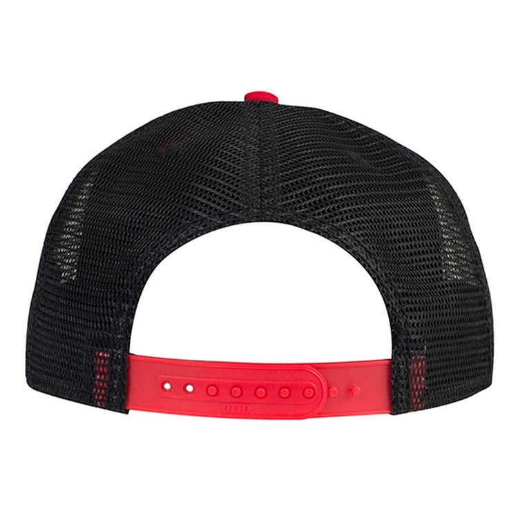 154-1124 OTTO CAP "OTTO SNAP" 5 Panel Mid Profile Mesh Back Trucker Snapback Hat
