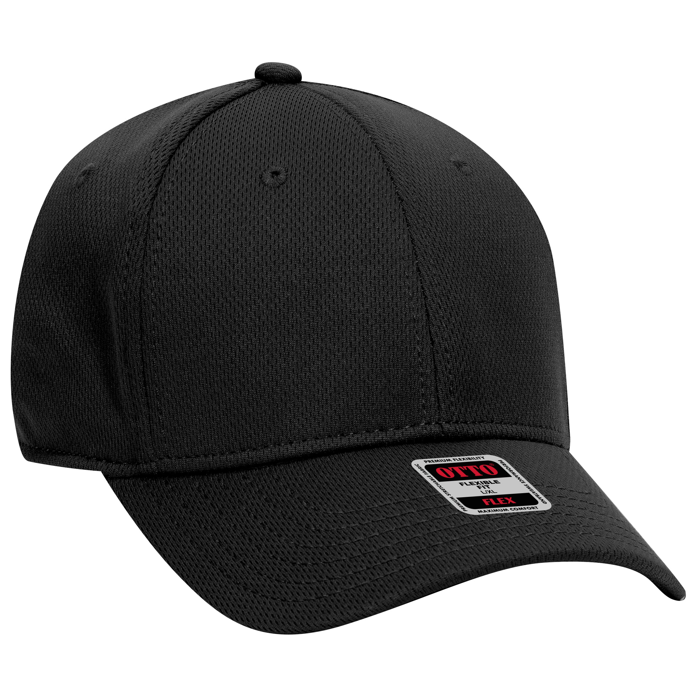 11-1162 OTTO CAP "OTTO FLEX" 6 Panel Low Profile Baseball Cap