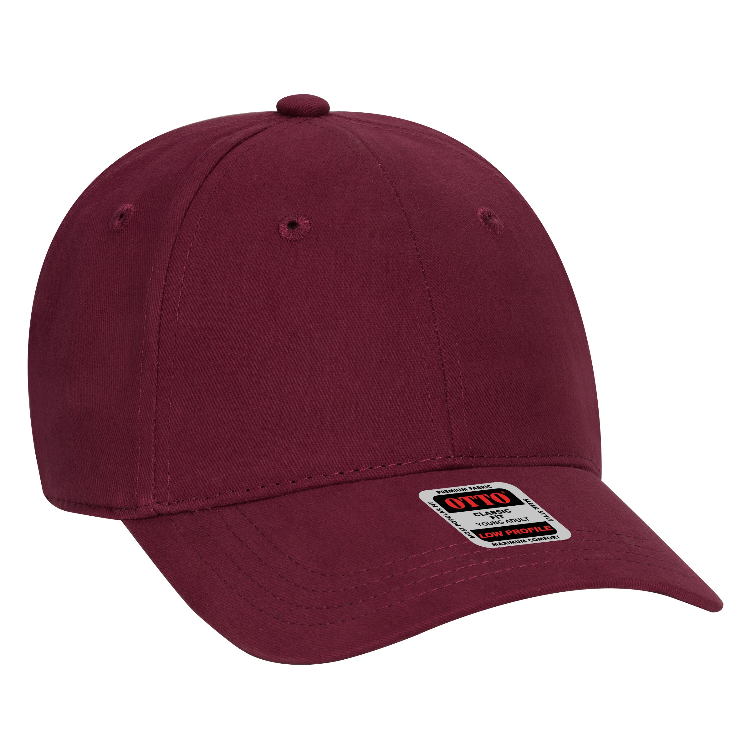19-503 OTTO CAP 6 Panel Low Profile Baseball Cap
