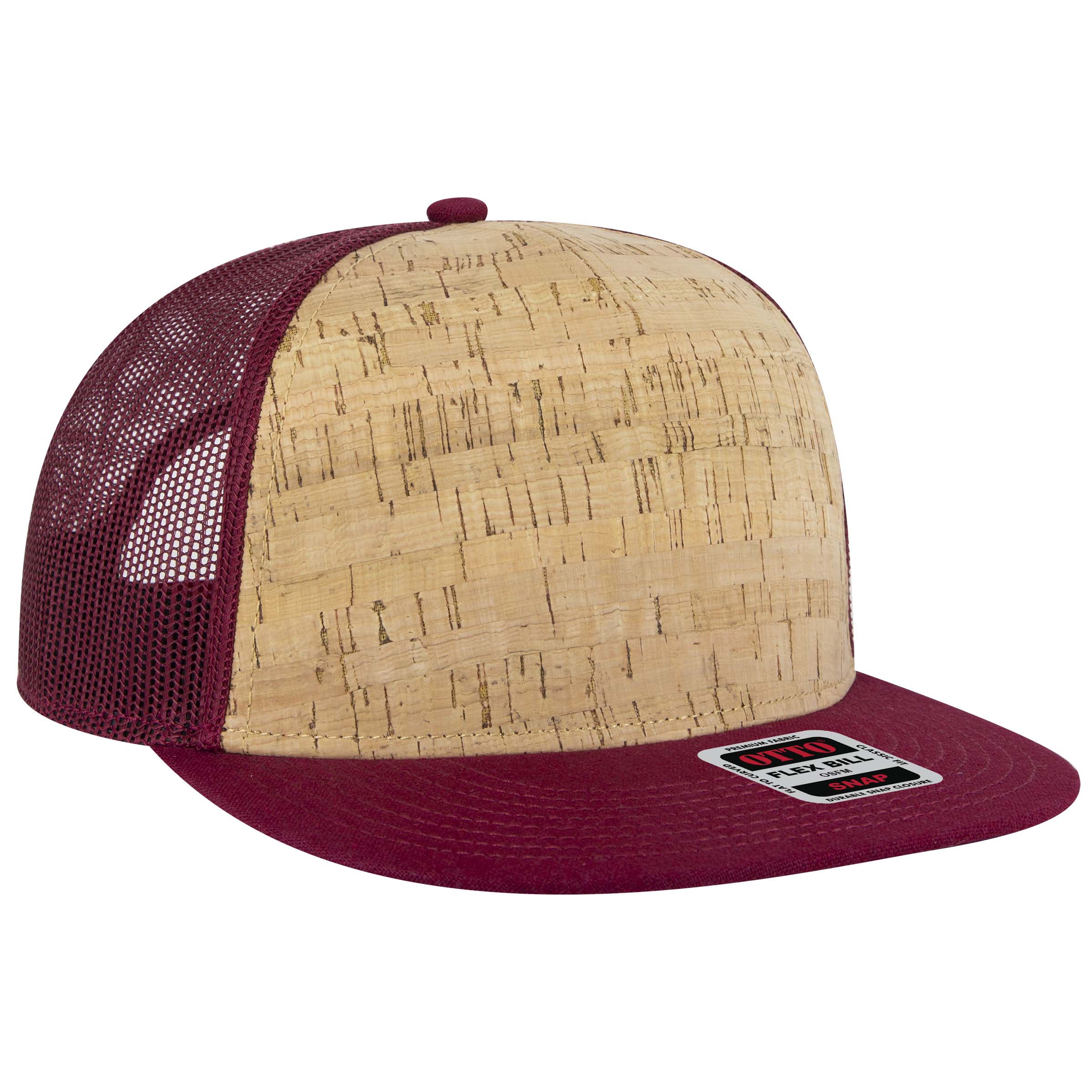 154-1174 OTTO CAP "OTTO SNAP" 5 Panel Pro Style Mesh Back Trucker Snapback Hat