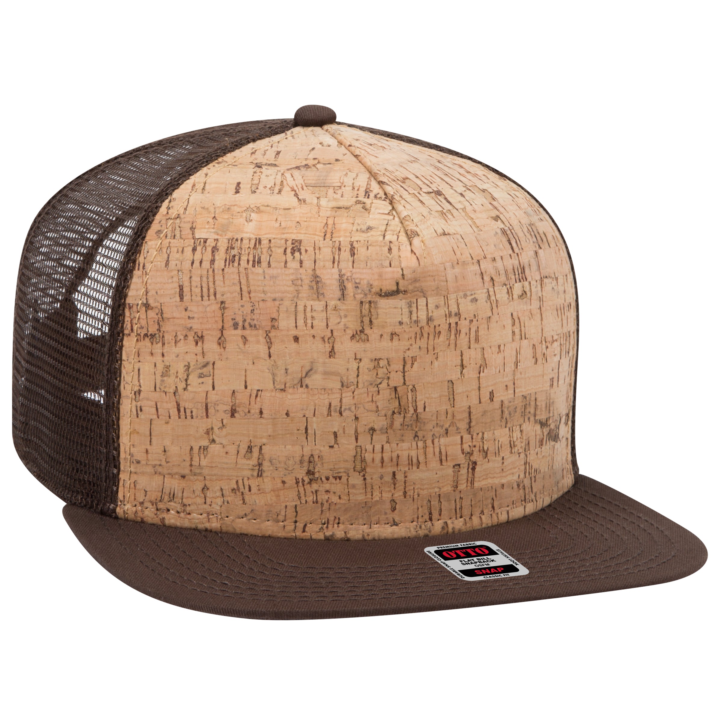 154-1174 OTTO CAP "OTTO SNAP" 5 Panel Pro Style Mesh Back Trucker Snapback Hat
