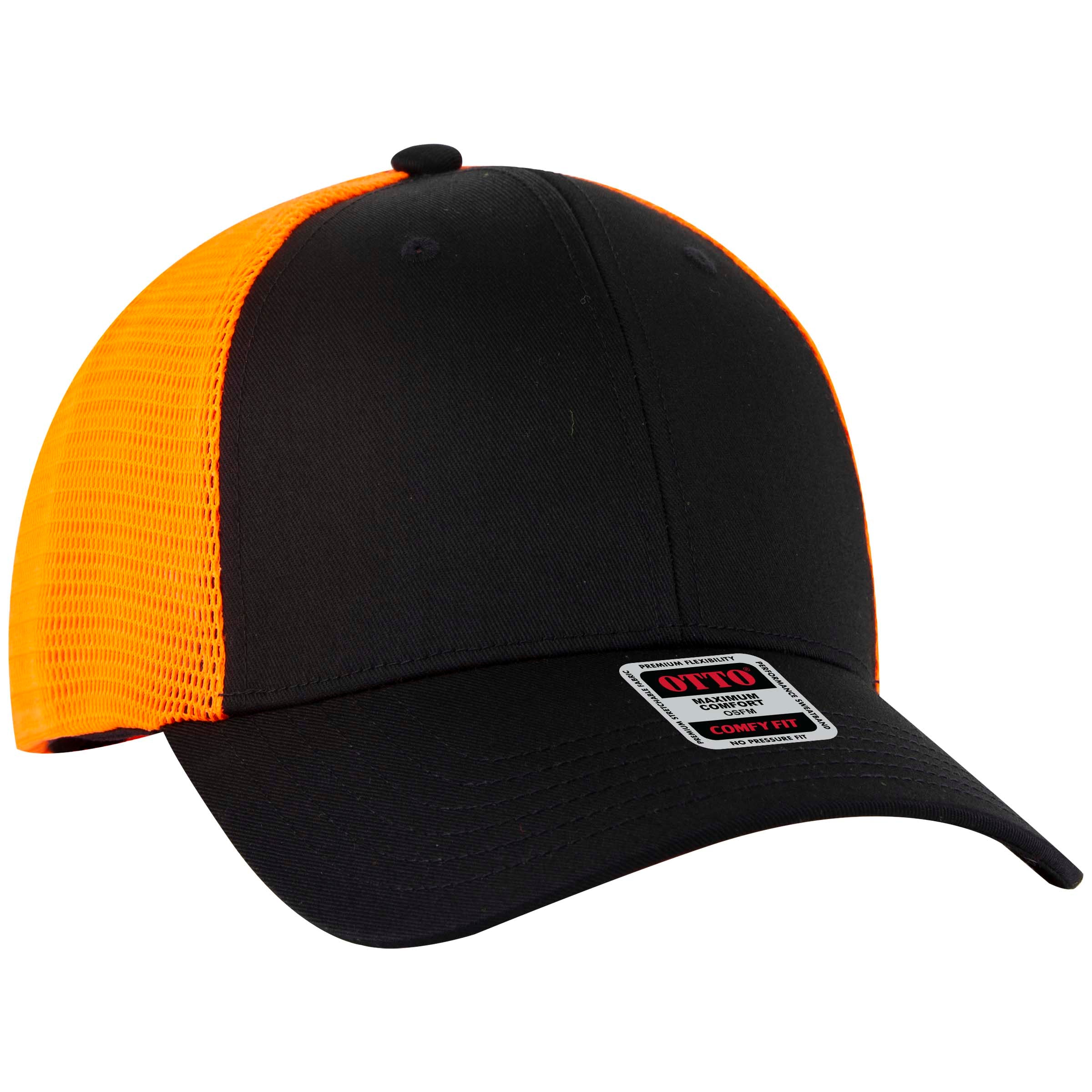 83-2 OTTO CAP "OTTO COMFY FIT" 6 Panel Low Profile Mesh Back Trucker Hat