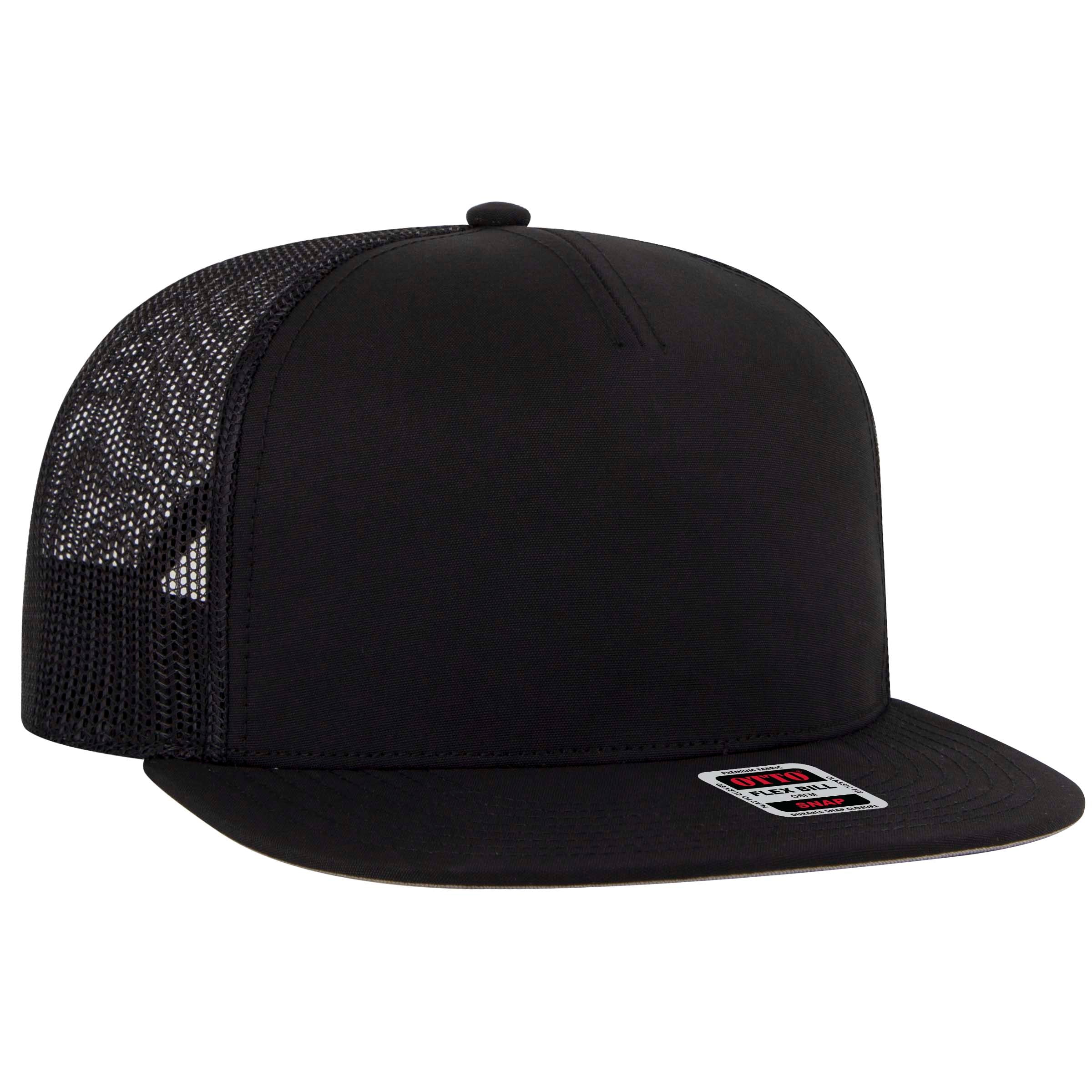 154-1174 OTTO CAP "OTTO SNAP" 5 Panel Pro Style Mesh Back Trucker Snapback Hat