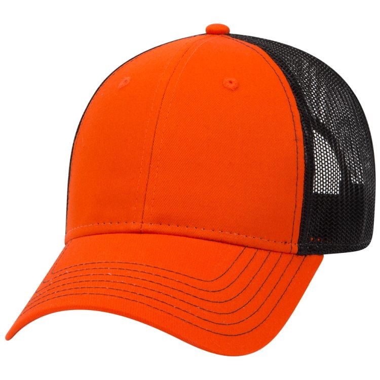 83-1239 OTTO CAP 6 Panel Low Profile Mesh Back Trucker Hat