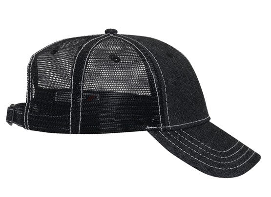 83-509 OTTO CAP 6 Panel Low Profile Mesh Back Trucker Hat