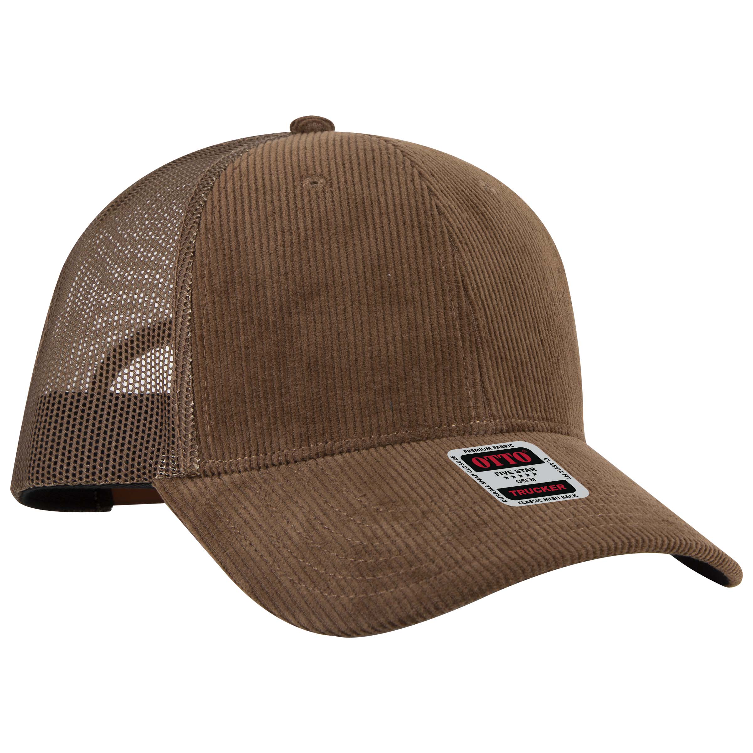 83-1239 OTTO CAP 6 Panel Low Profile Mesh Back Trucker Hat