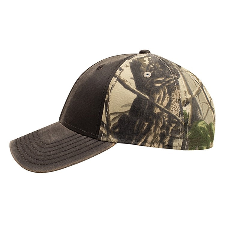 78-1130 OTTO CAP Camouflage 6 Panel Low Profile Baseball Cap