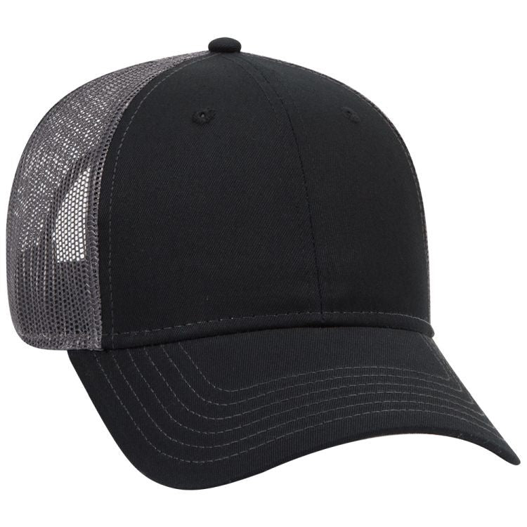 83-1239 OTTO CAP 6 Panel Low Profile Mesh Back Trucker Hat