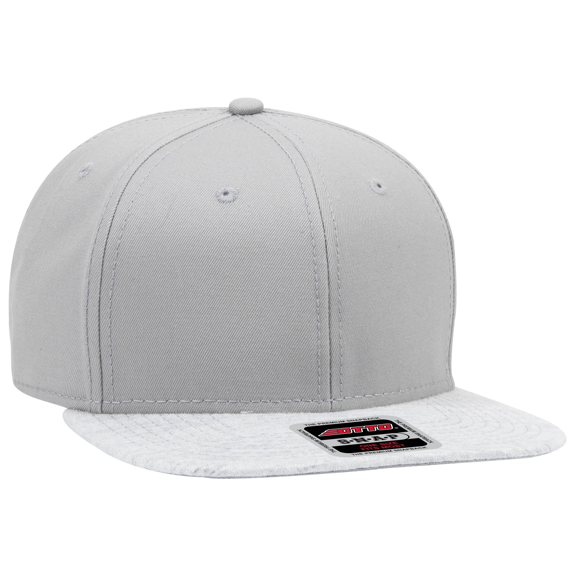 148-1218A OTTO CAP "OTTO SNAP" 6 Panel Mid Profile Snapback Hat