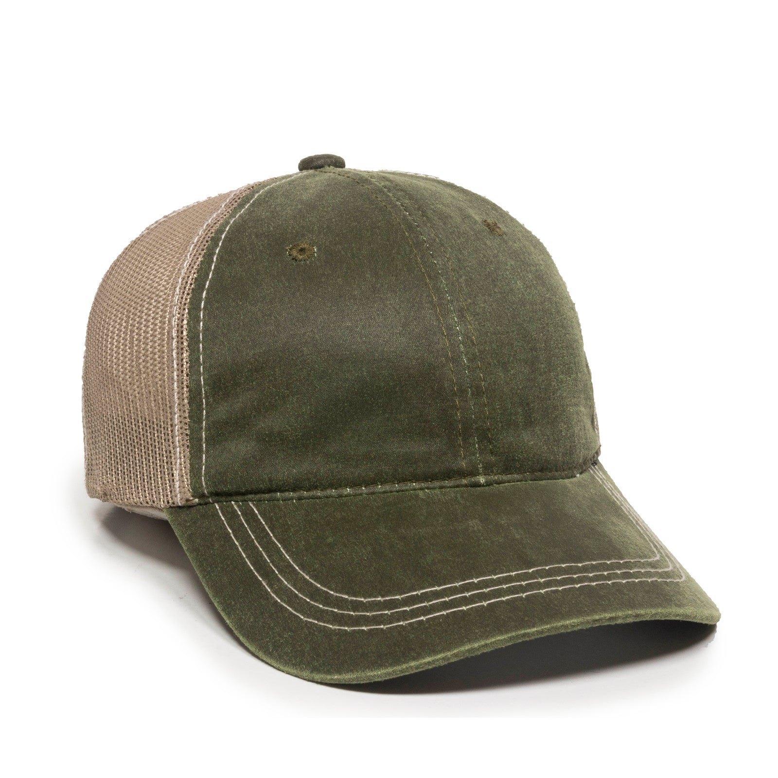 Outdoor Cap HPD-610M Weathered Cotton Mesh Back Cap