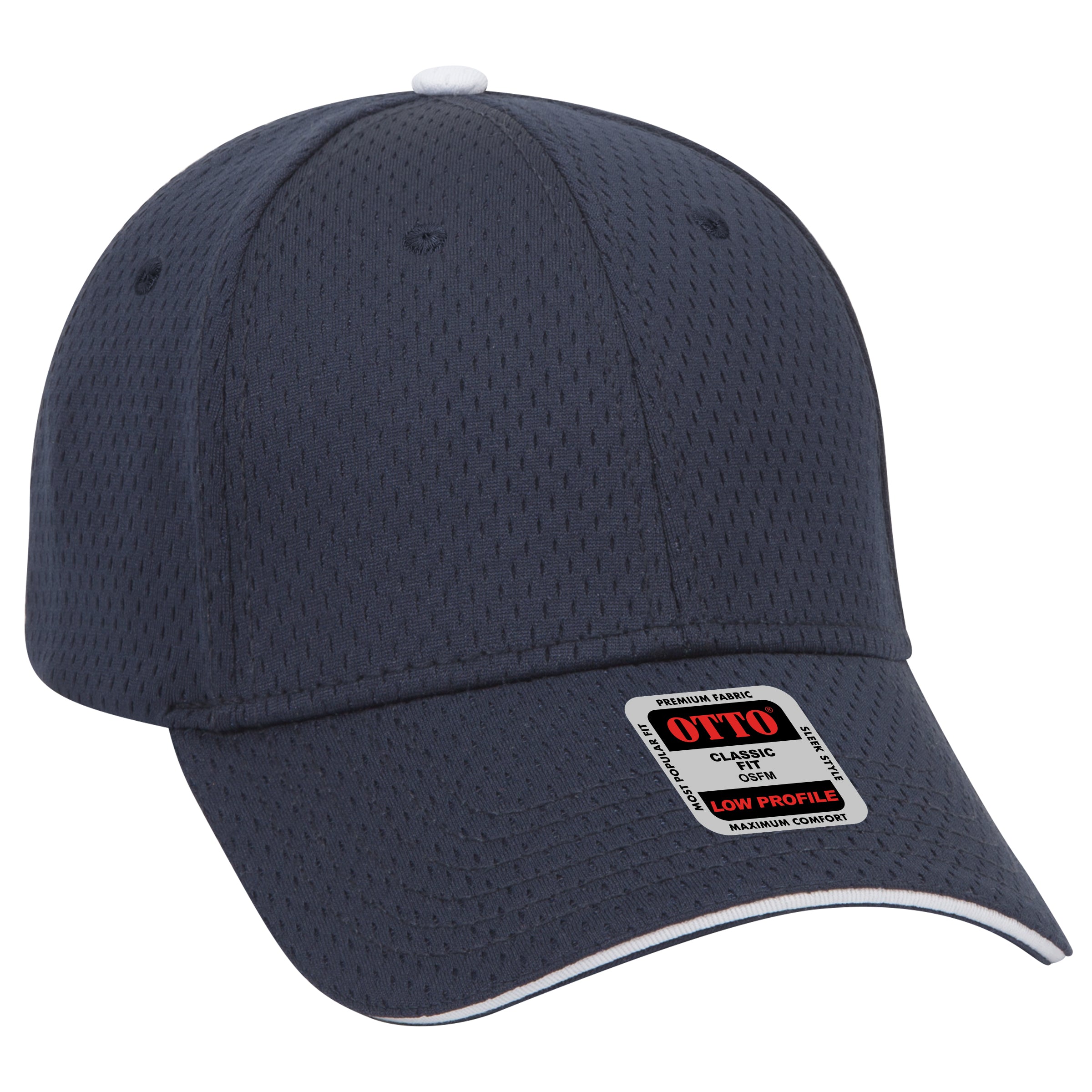 23-368 OTTO CAP 6 Panel Low Profile Baseball Cap