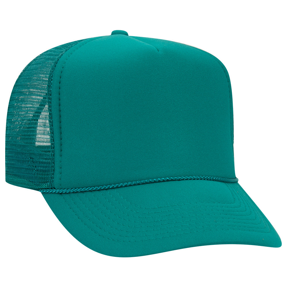 39-165 OTTO CAP 5 Panel High Crown Mesh Back Trucker Hat