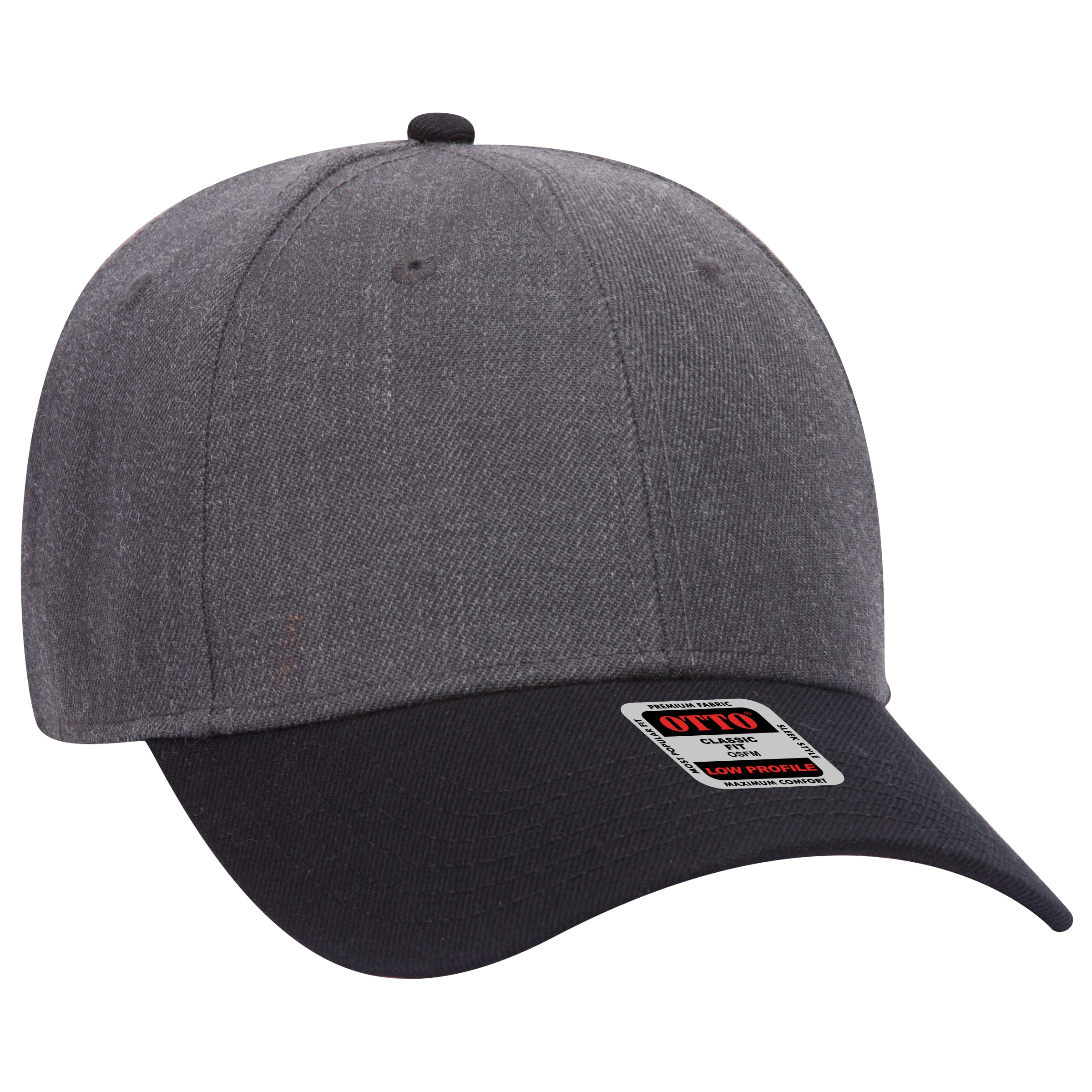 19-208 OTTO CAP 6 Panel Low Profile Baseball Cap
