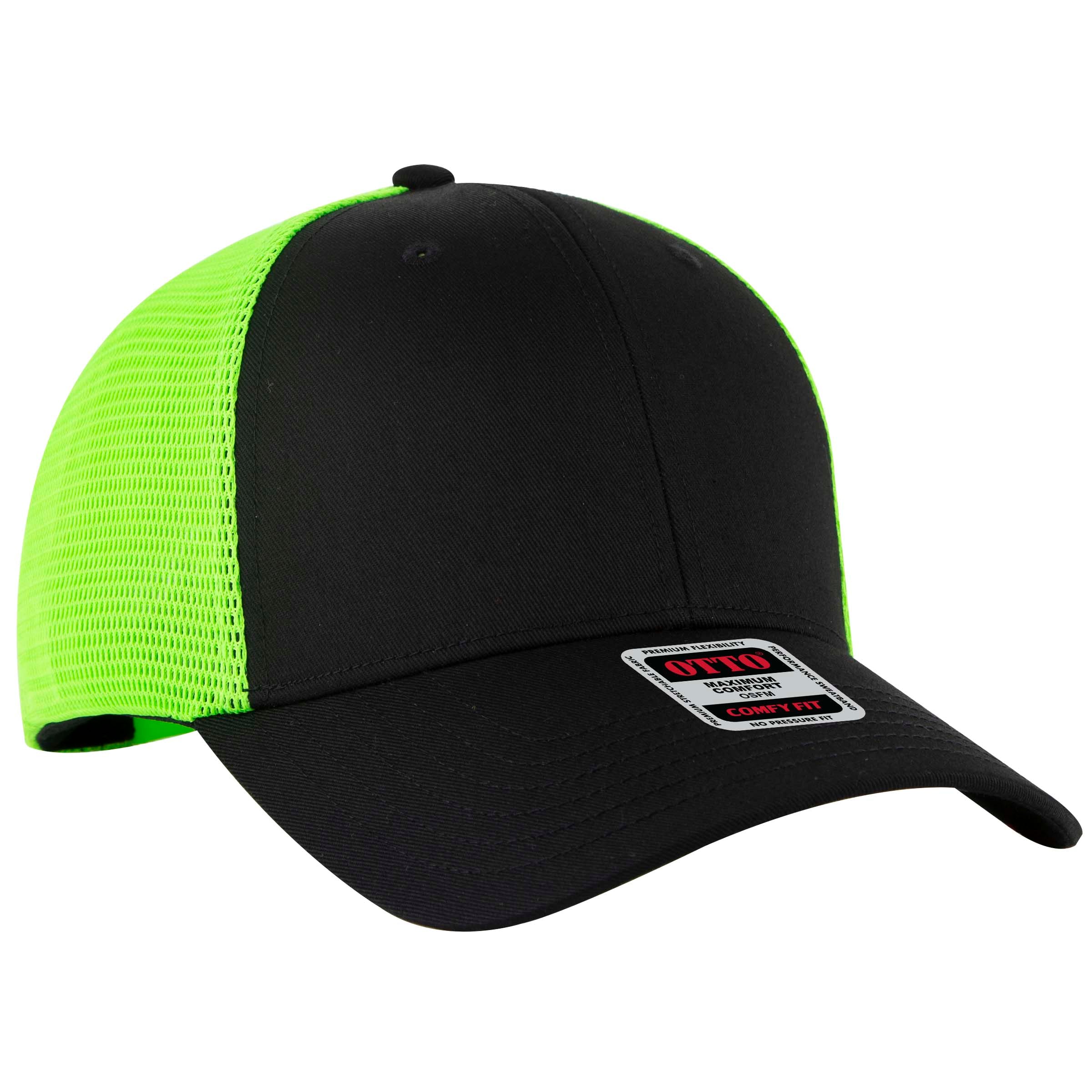 83-2 OTTO CAP "OTTO COMFY FIT" 6 Panel Low Profile Mesh Back Trucker Hat