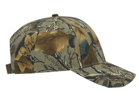 78-835 OTTO CAP Camouflage 6 Panel Low Profile Baseball Cap