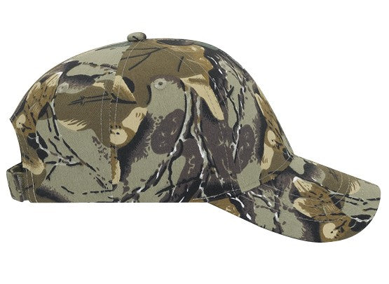 108-757 OTTO CAP Camouflage Youth 6 Panel Low Profile Baseball Cap