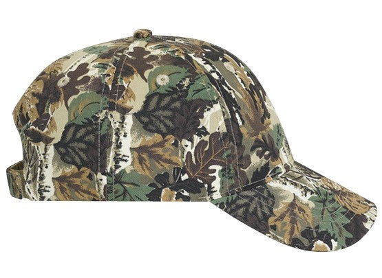 108-757 OTTO CAP Camouflage Youth 6 Panel Low Profile Baseball Cap