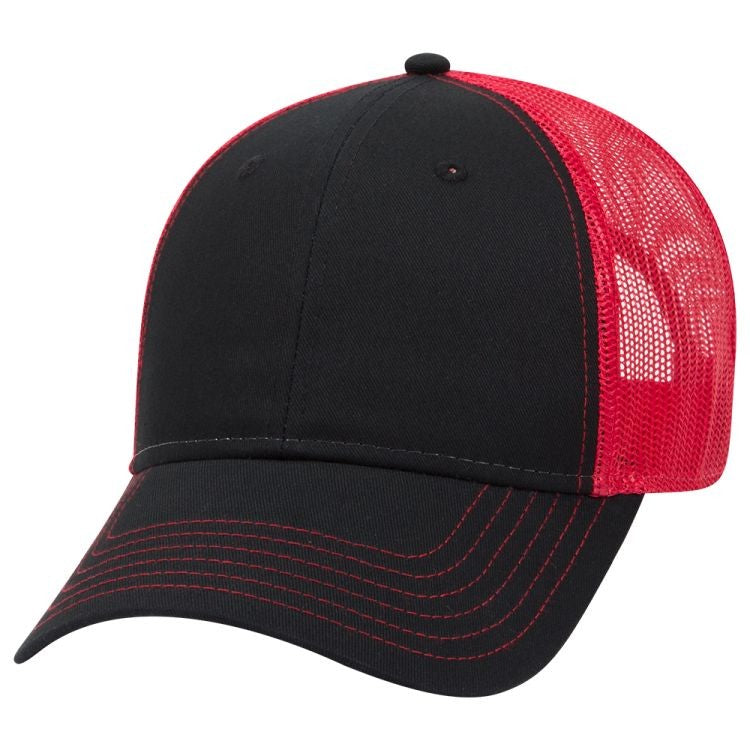 83-1239 OTTO CAP 6 Panel Low Profile Mesh Back Trucker Hat