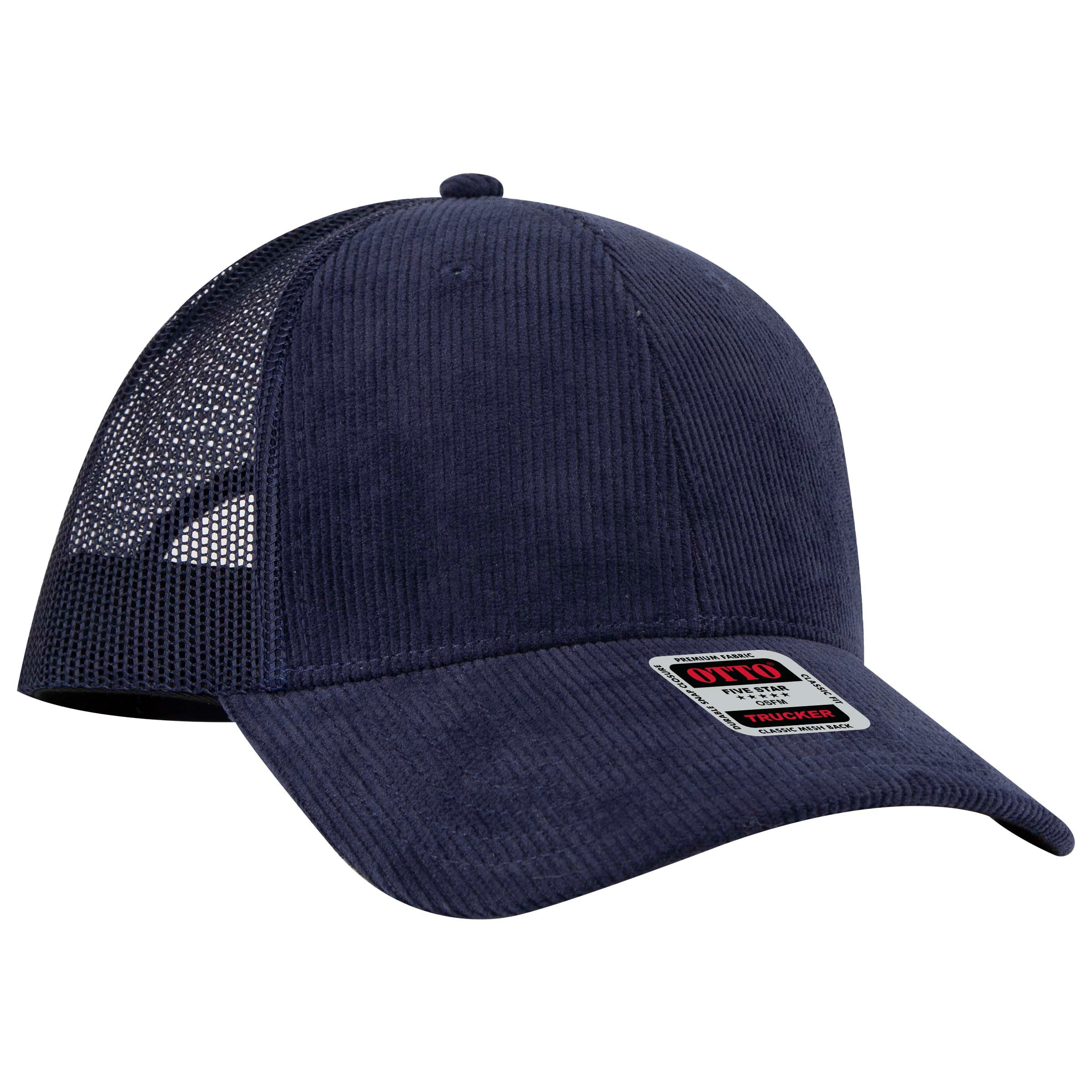 83-1239 OTTO CAP 6 Panel Low Profile Mesh Back Trucker Hat