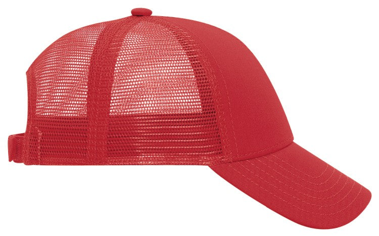 83-942 OTTO CAP 6 Panel Low Profile Mesh Back Trucker Hat