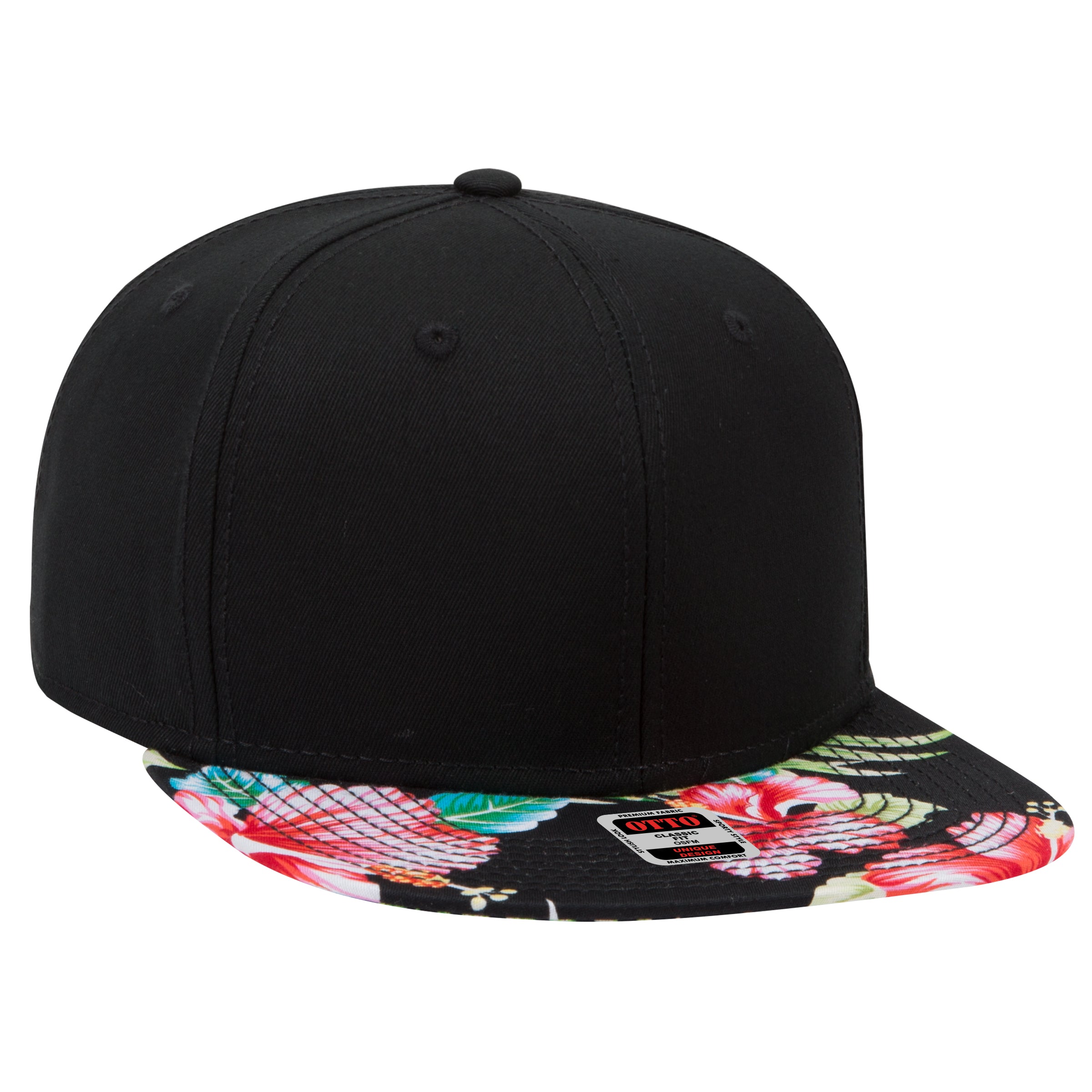 125-1146 OTTO CAP "OTTO SNAP" 6 Panel Mid Profile Snapback Hat