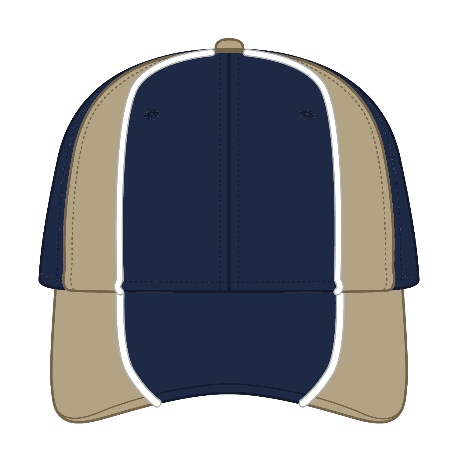 19-701 OTTO CAP 6 Panel Low Profile Baseball Cap