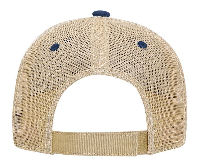 122-945 OTTO CAP 6 Panel Low Profile Mesh Back Trucker Hat