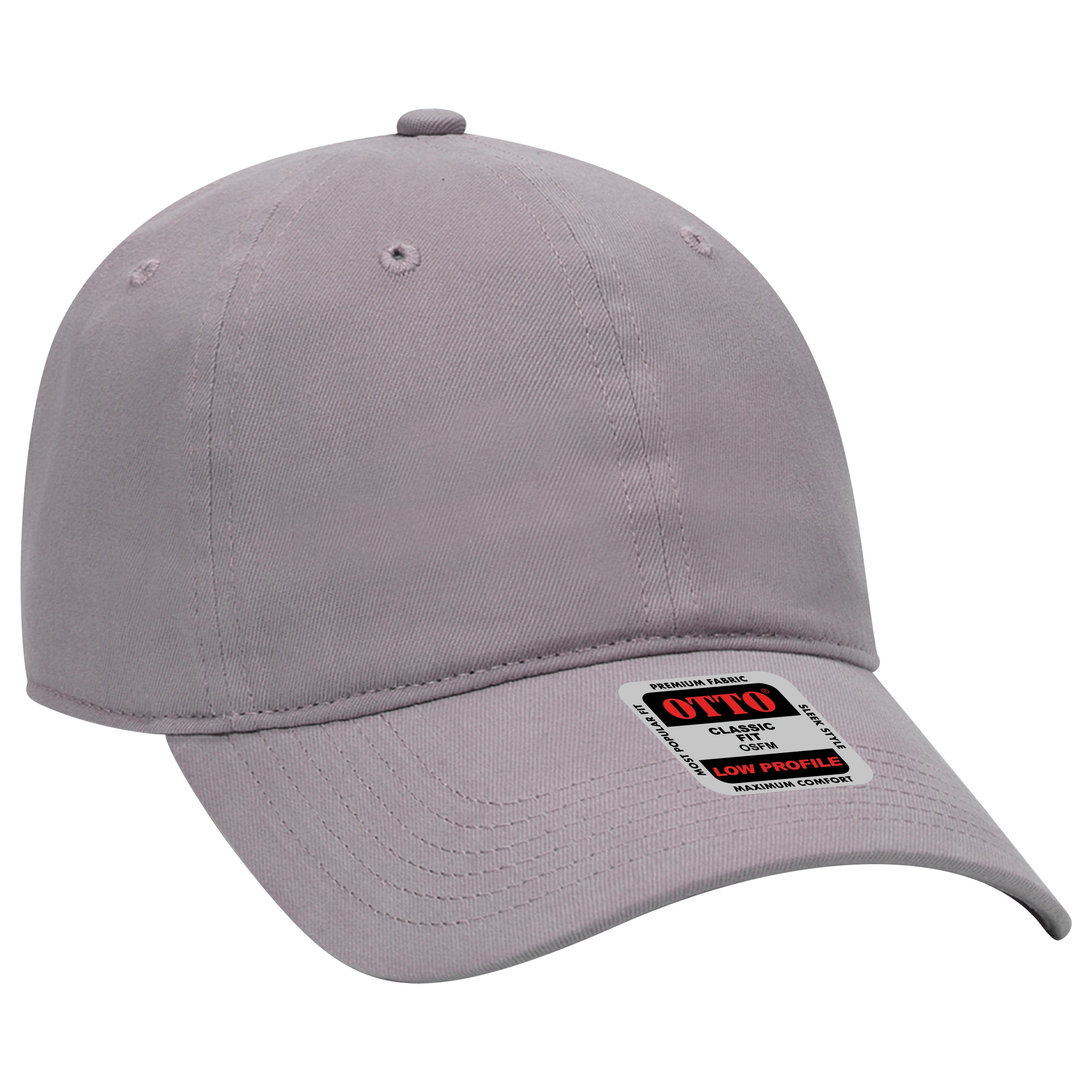 18-686 OTTO CAP 6 Panel Low Profile Baseball Cap
