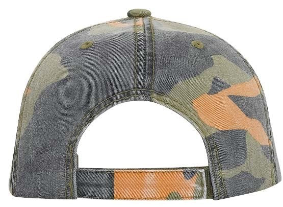103-713 OTTO CAP Camouflage 6 Panel Low Profile Baseball Cap