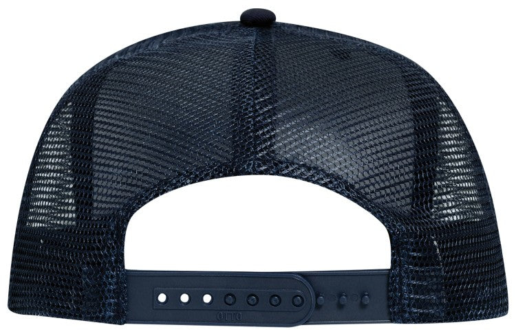 30-1103 OTTO CAP 6 Panel Mid Profile Mesh Back Trucker Hat