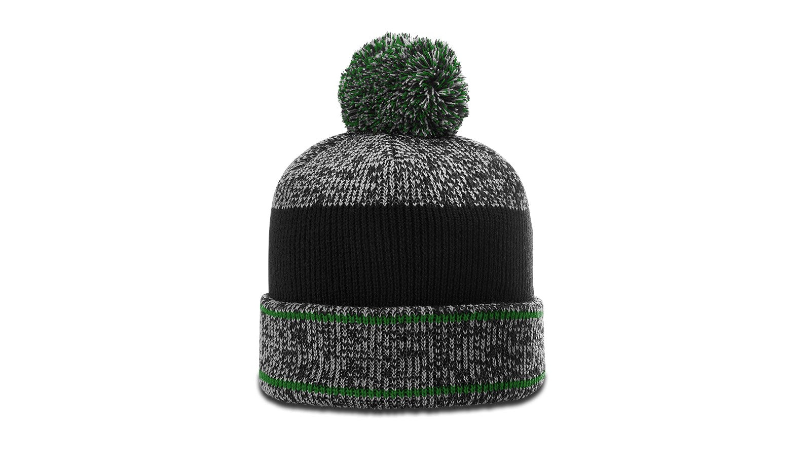 Richardson 148 Heather Beanie with Cuff &amp; Pom