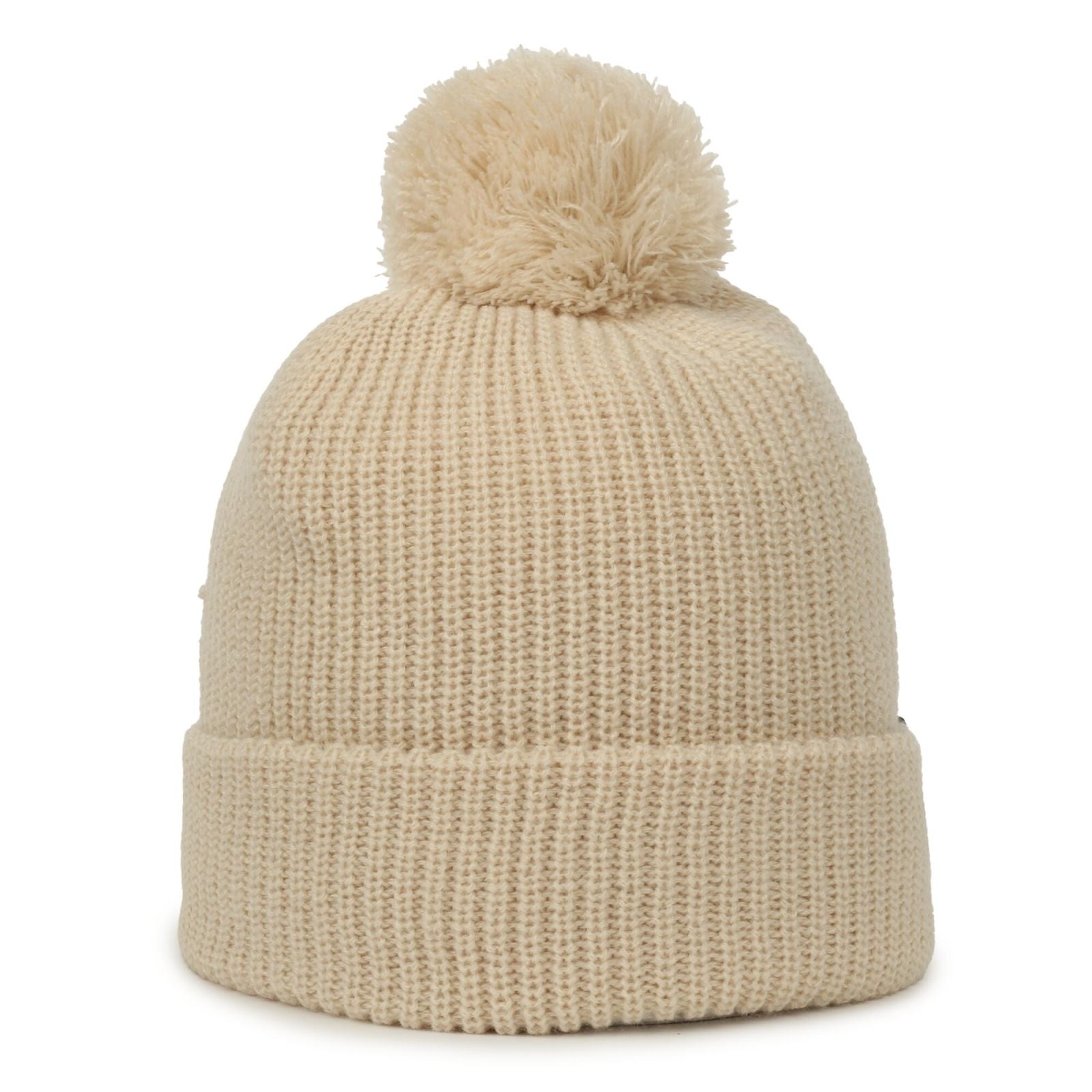 Outdoor Cap OC811 Rib Knit Watch Cap w/ Pom