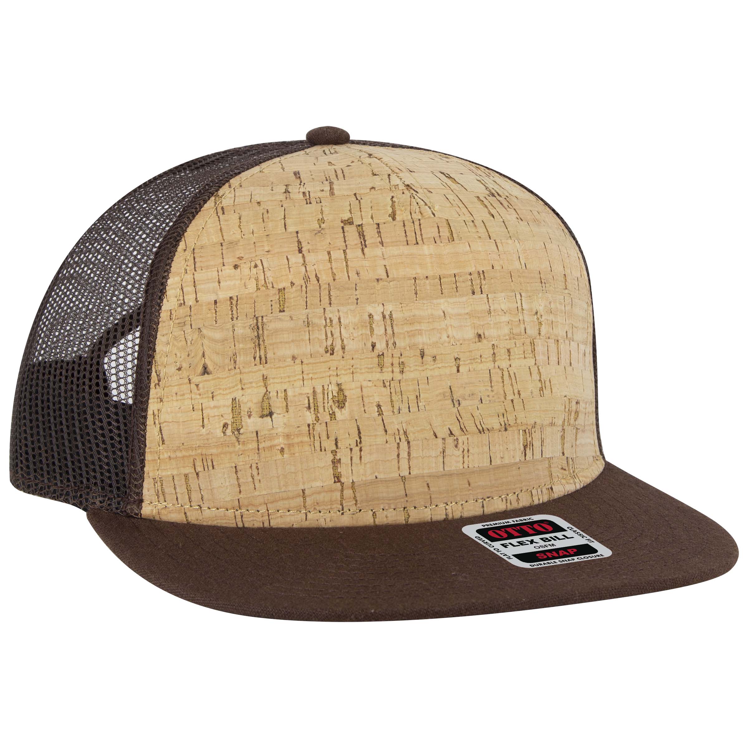 154-1174 OTTO CAP "OTTO SNAP" 5 Panel Pro Style Mesh Back Trucker Snapback Hat