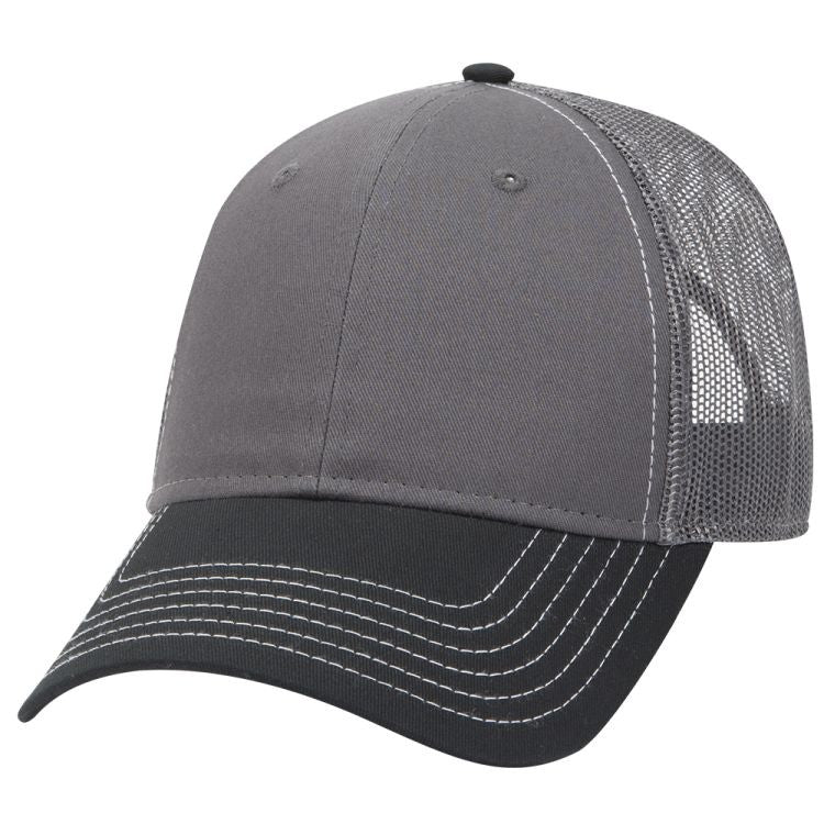 83-1239 OTTO CAP 6 Panel Low Profile Mesh Back Trucker Hat