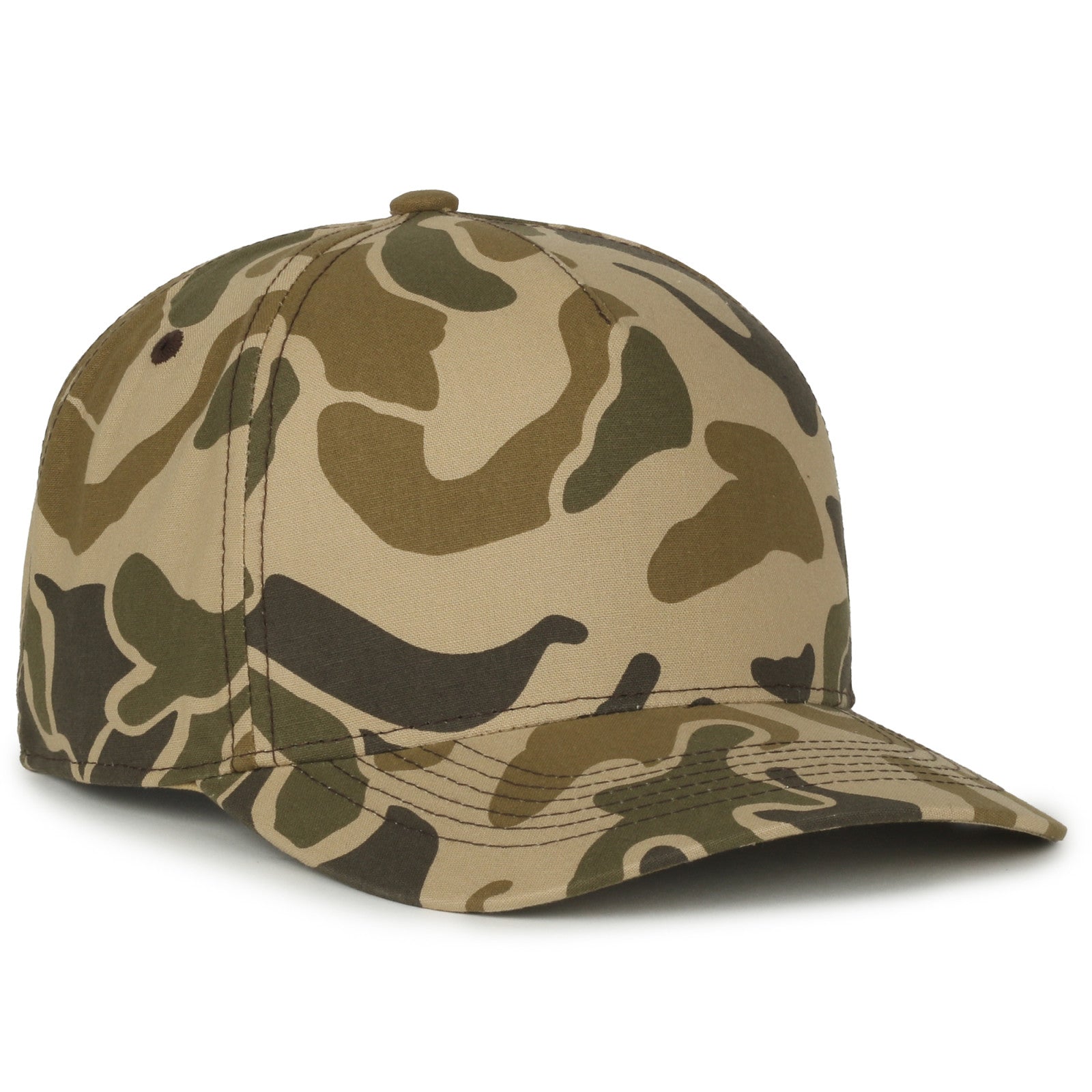 Outdoor Cap GC101 5-Panel Generic Camo Solid Back