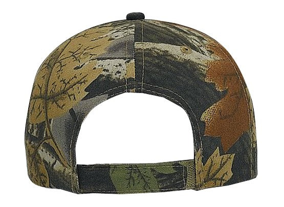 78-835 OTTO CAP Camouflage 6 Panel Low Profile Baseball Cap