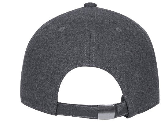 148-1200 OTTO CAP 6 Panel Mid Profile Flat Visor Strapback Hat