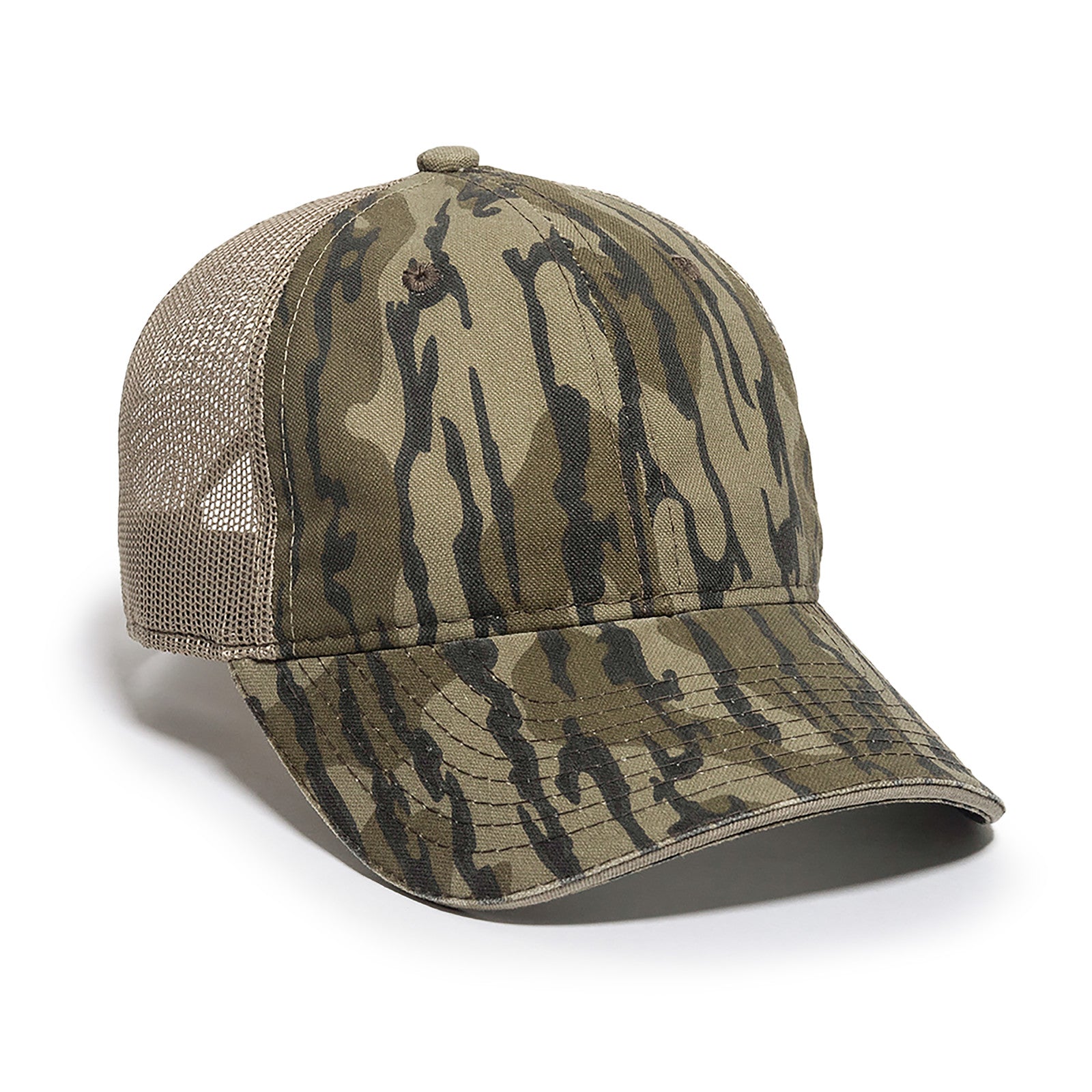 Outdoor Cap CGWM-301 Washed Camo Cap w/Contrasting Mesh Back