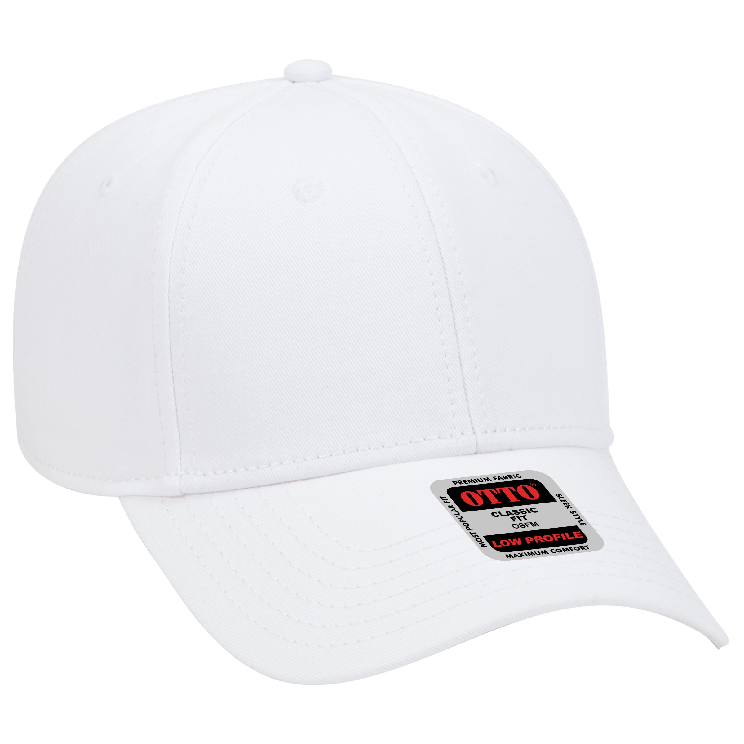 19-768 OTTO CAP 6 Panel Low Profile Baseball Cap