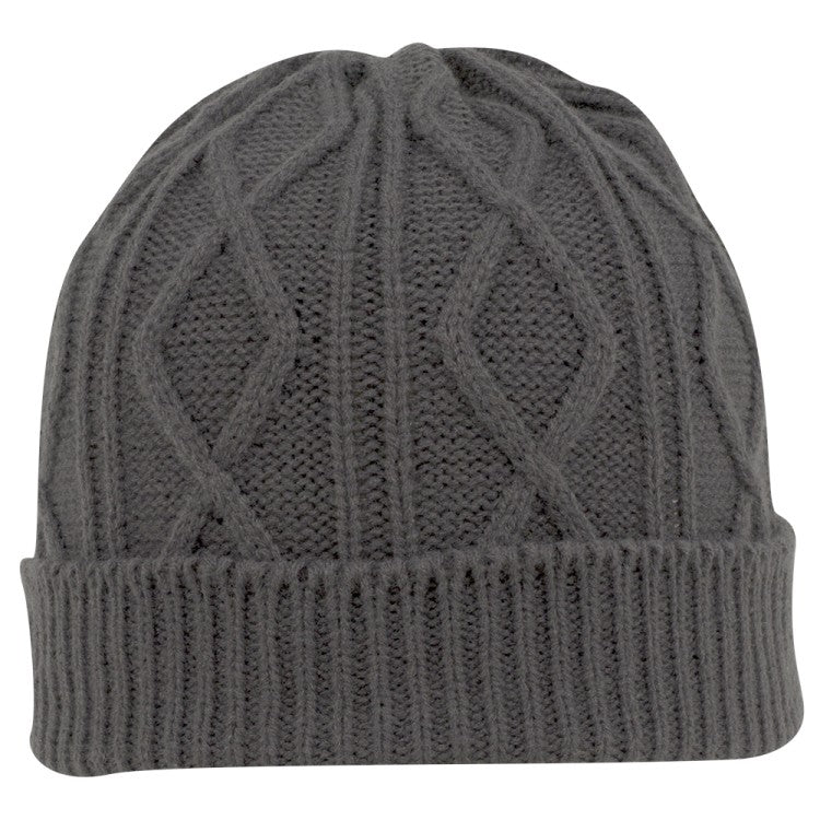 82-1215 OTTO CAP 12" Cable Knit Beanie w/ Rib Knit Cuff