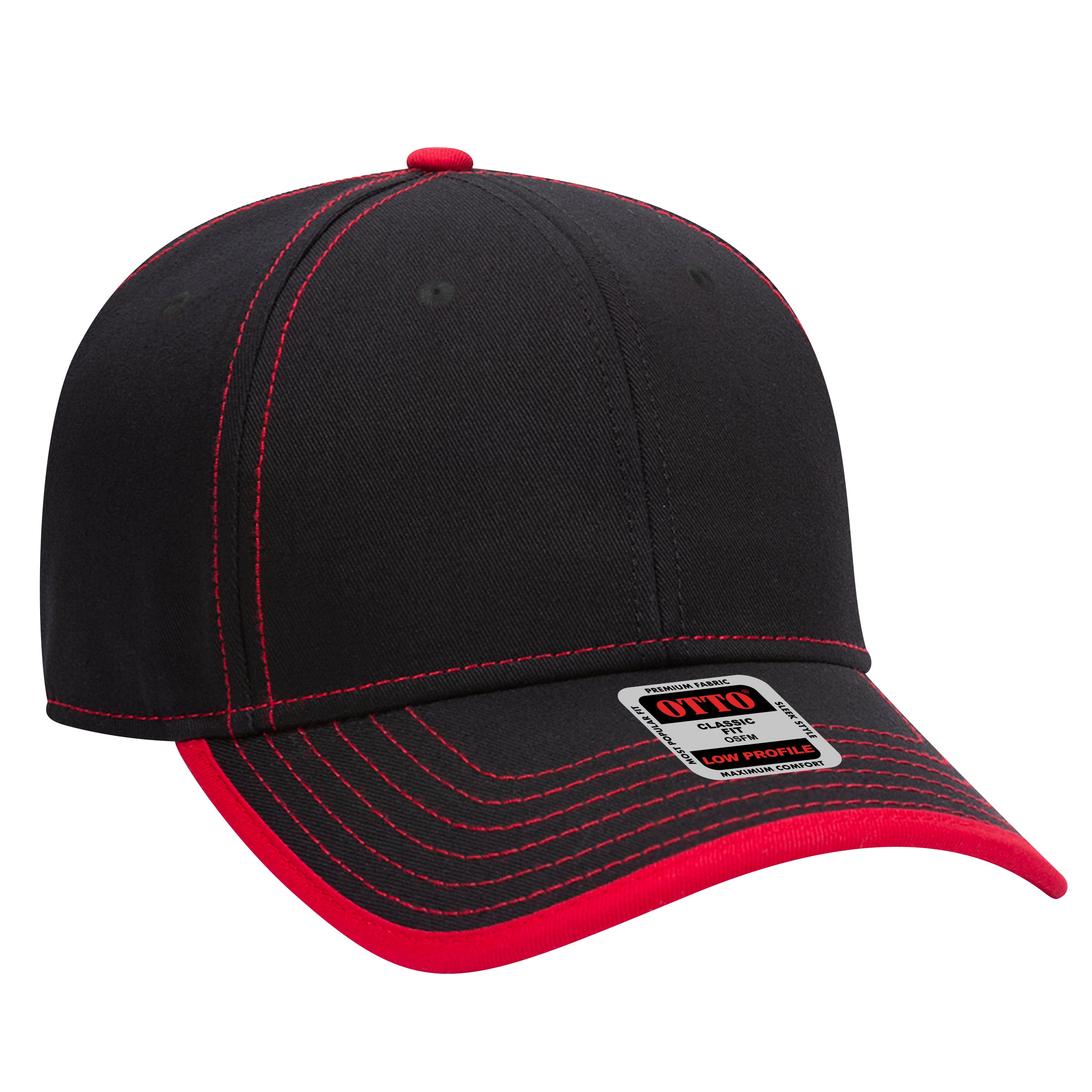 147-1071 OTTO CAP 6 Panel Low Profile Baseball Cap