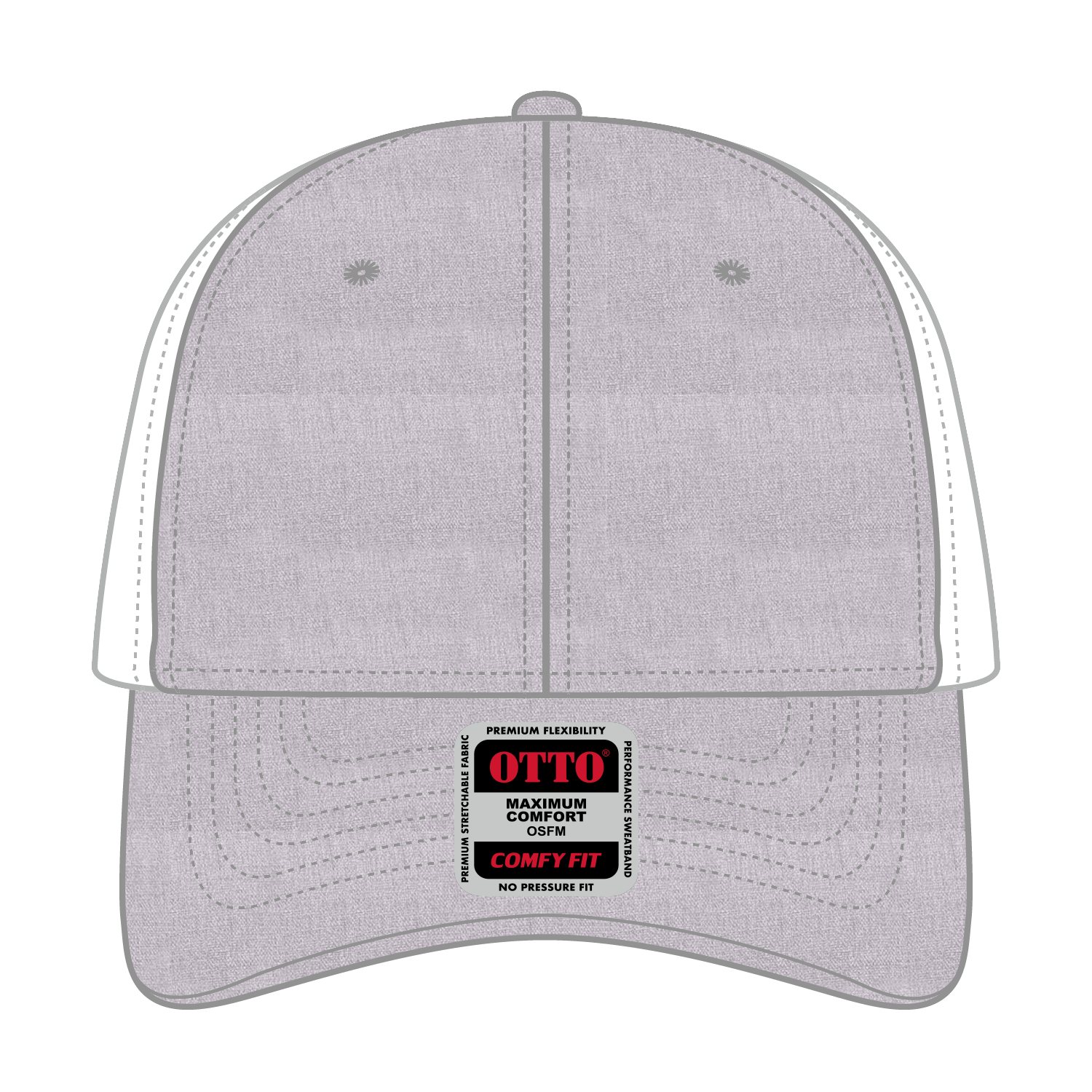 83-1299 OTTO CAP "OTTO COMFY FIT" 6 Panel Low Profile Mesh Back Baseball Cap