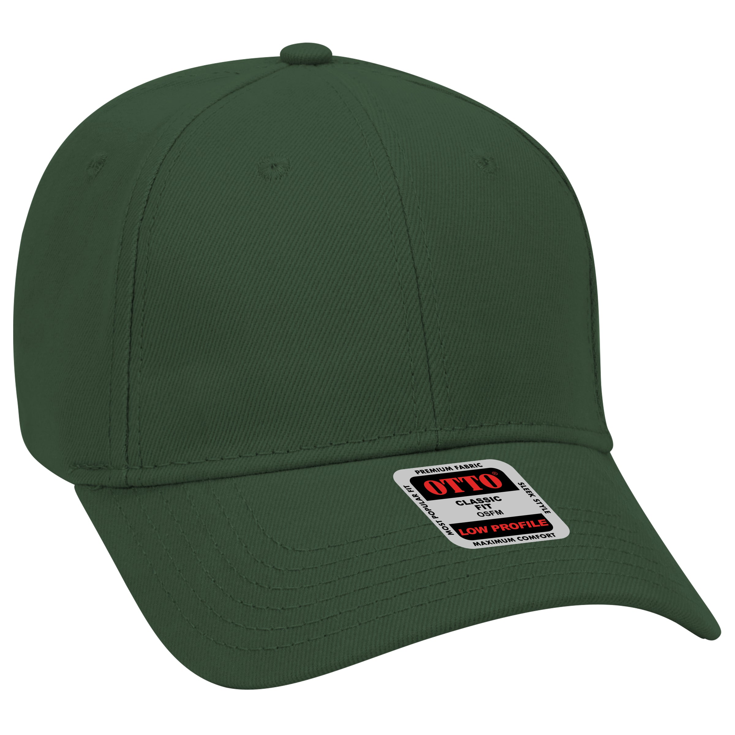 19-251 OTTO CAP 6 Panel Low Profile Baseball Cap