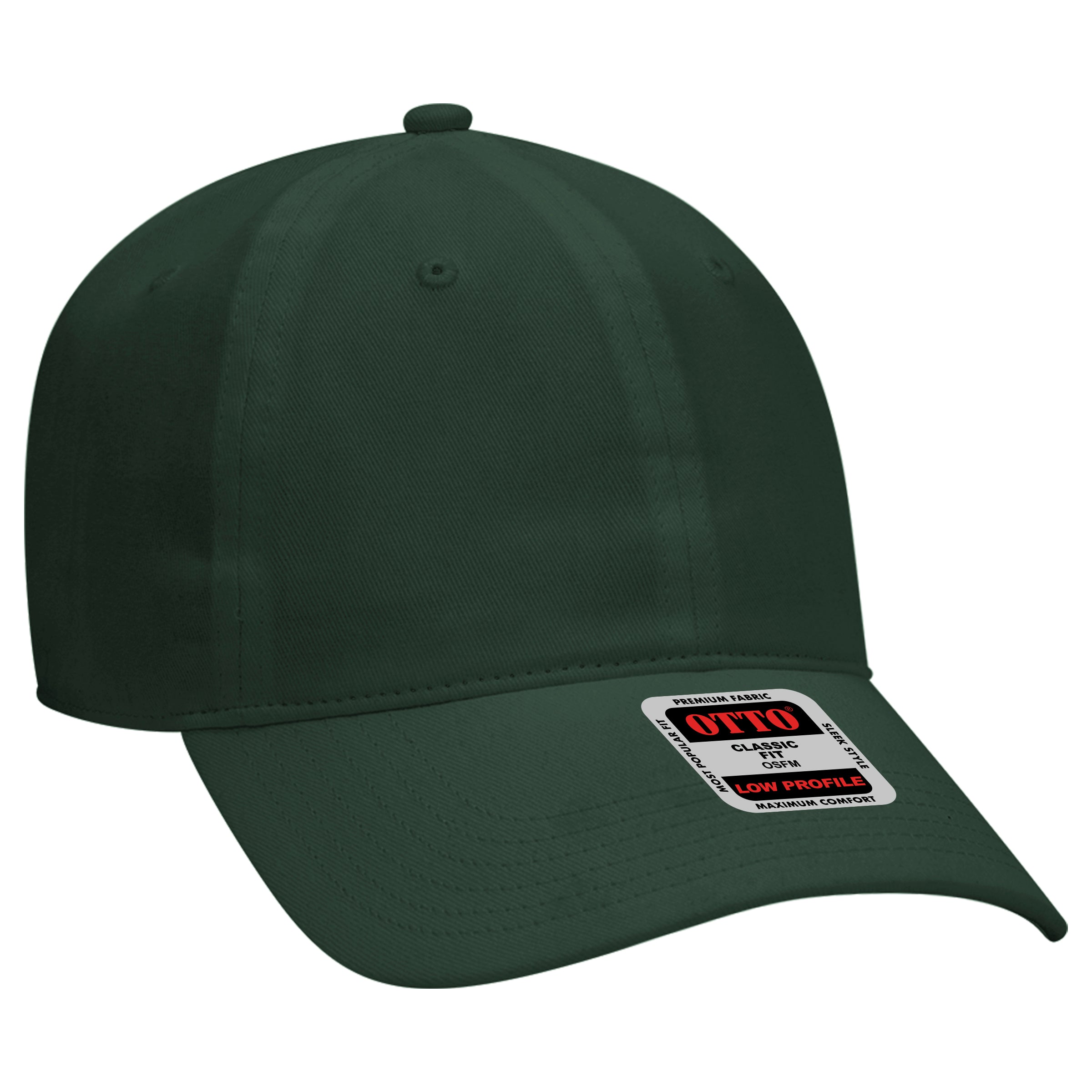 18-686 OTTO CAP 6 Panel Low Profile Baseball Cap