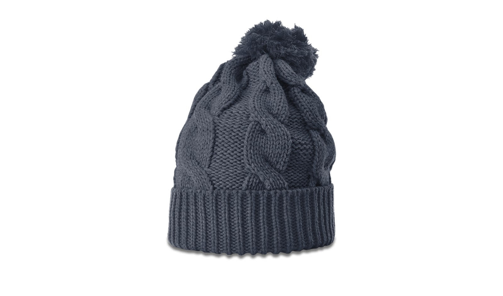 Richardson 141 Chunk Twist Knit Beanie with Cuff &amp; Pom