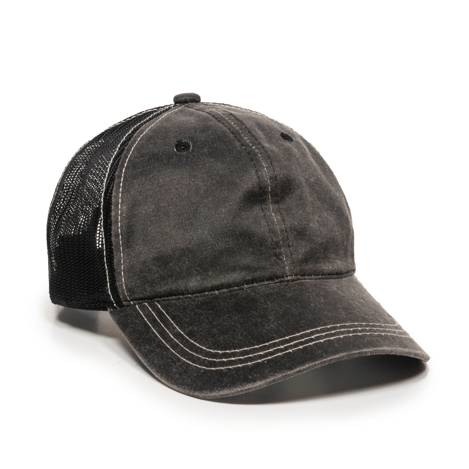 Outdoor Cap HPD-610M Weathered Cotton Mesh Back Cap