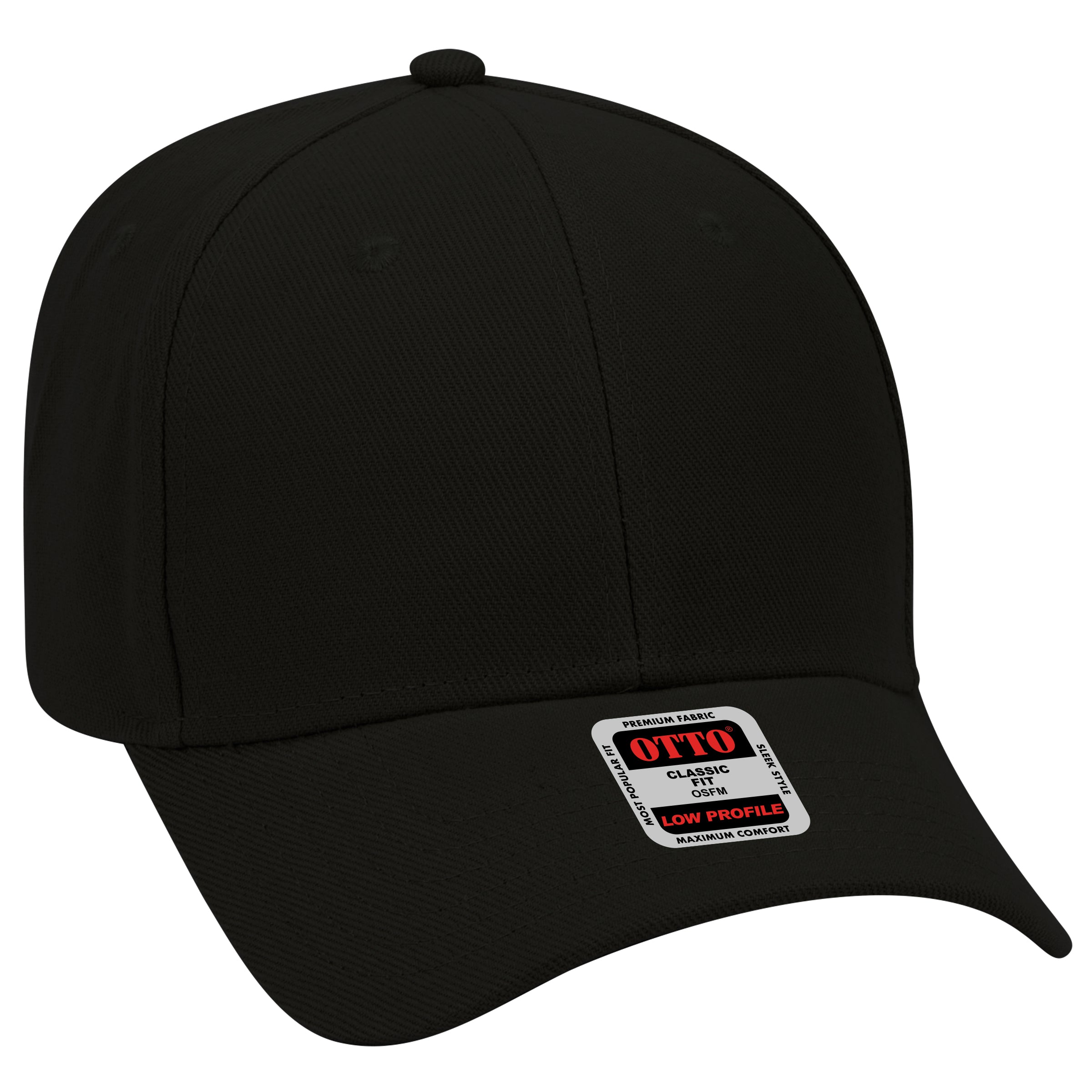 19-609 OTTO CAP 6 Panel Low Profile Baseball Cap