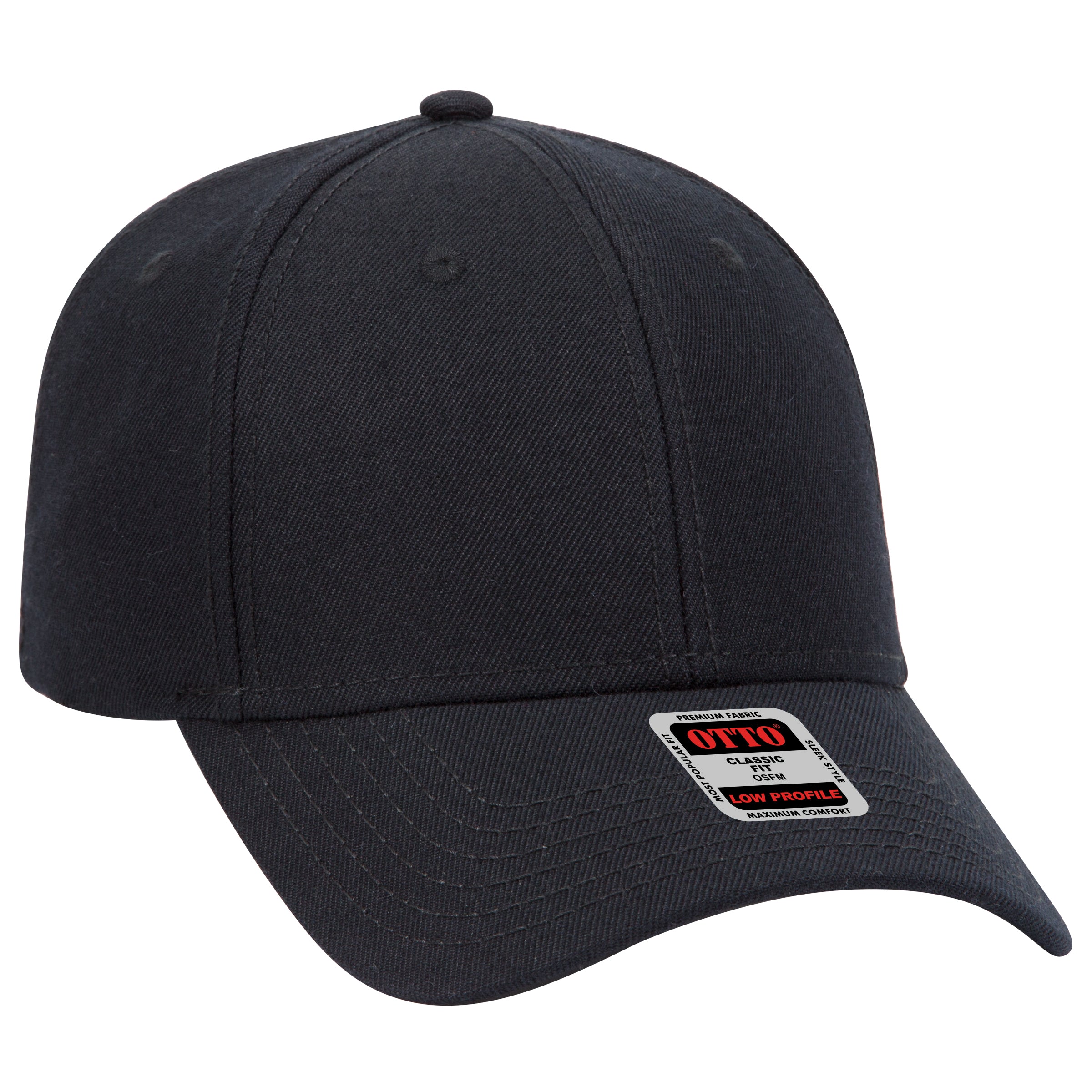 19-208 OTTO CAP 6 Panel Low Profile Baseball Cap