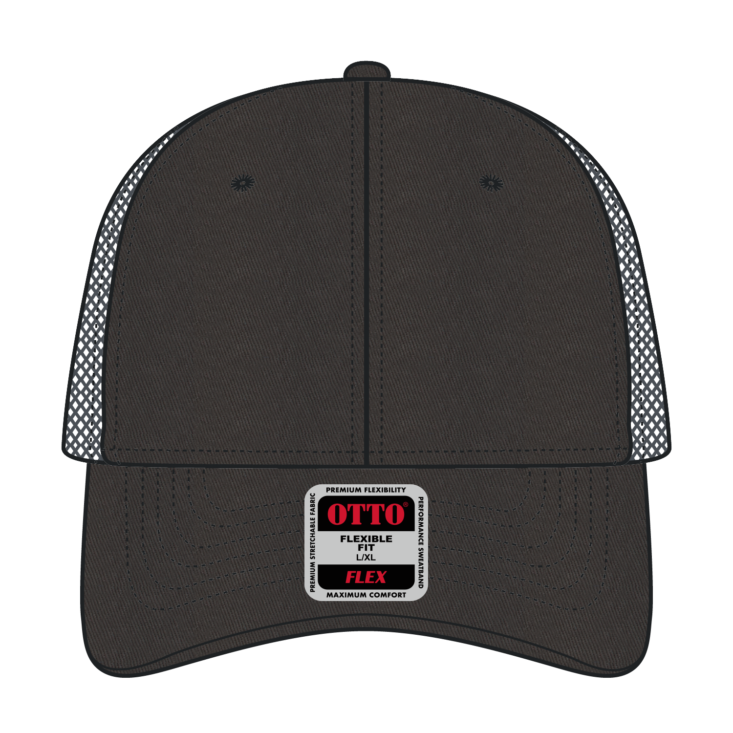 11-1169 OTTO CAP "OTTO FLEX" 6 Panel Low Profile Baseball Cap